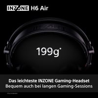 Herné slúchadlá Sony INZONE H6 Air, káblové, otvorené – 360 Spatial Sound, ultraľahké (199 g), odnímateľný mikrofón, INZONE Hub EQ, PC/PS5, čierne 7