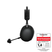 Bezdrôtové herné slúchadlá k PC Sony INZONE H9 II s potlačením hluku, odnímateľný kardioidný AI mikrofón, 30-hodinová výdrž batérie, 2,4 GHz a Bluetooth, mäkké vyhotovenie 3