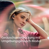 Bezdrôtové slúchadlá Sony LinkBuds S s potlačením hluku – Bluetooth Multipoint – 20 hodín výdrže batérie s nabíjacím puzdrom – Zabudovaný mikrofón – Čierne 4