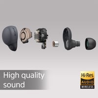 Sony LinkBuds S True Wireless slušalice s uklanjanjem buke - Bluetooth Multipoint - 20 sati baterije s kućištem za punjenje - Ugrađeni mikrofon - Bijele 6