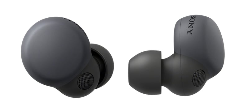 Bezdrôtové slúchadlá Sony LinkBuds S s potlačením hluku – Bluetooth Multipoint – 20 hodín výdrže batérie s nabíjacím puzdrom – Zabudovaný mikrofón – Čierne