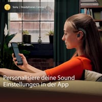 Bezdrôtové slúchadlá Sony LinkBuds S s potlačením hluku – Bluetooth Multipoint – 20 hodín výdrže batérie s nabíjacím puzdrom – Zabudovaný mikrofón – Čierne 9