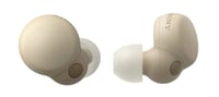 Căști wireless Sony LinkBuds S cu anulare a zgomotului - Ultraconoaie, pentru purtare pe tot parcursul zilei, apeluri vocale de o claritate cristalină, 20 de ore de autonomie a bateriei, cu carcasă de încărcare - Ecru 1