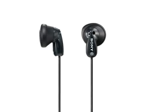 Sony MDR-E9LP slúchadlá do uší, čierne – 1,2 m kábel, neodymový magnet, pre MP3 prehrávače, Walkman a iPod