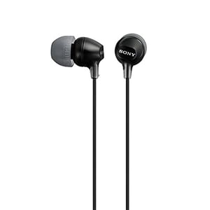 Sony MDR-EX15AP in-ear slušalice s ugrađenim mikrofonom i kontrolom za pametni telefon, crne