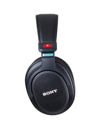 Štúdiové monitorovacie slúchadlá Sony MDR-MV1 – otvorené, čierne, káblové, na mixovanie a mastering, 5 Hz – 80 kHz, priestorový zvuk, odpojiteľný kábel 10