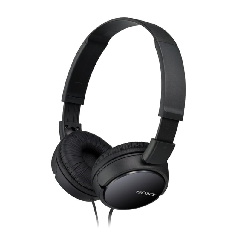 Skladacie slúchadlá Sony MDR-ZX110, čierne, bez mikrofónu