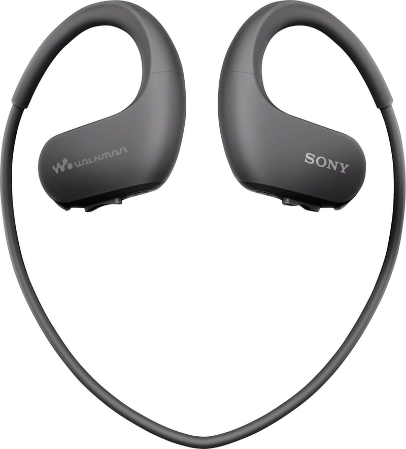 Sony NW-WS413 Vodeodolný Bluetooth MP3 prehrávač 4 GB čierny, športový, prachotesný, all-in-one Walkman