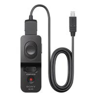 Telecomandă cu fir Sony RMVPR1.CE7 - Declanșator prin cablu, control anti-vibrații al obturatorului, conector Multi-Terminal 1
