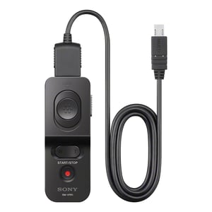 Telecomandă cu fir Sony RMVPR1.CE7 - Declanșator prin cablu, control anti-vibrații al obturatorului, conector Multi-Terminal