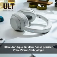 Bezdrôtové slúchadlá Sony ULT WEAR s potlačením hluku, hlboké basy ULT Power Sound, 30-hodinová výdrž batérie, kompatibilné s iOS a Androidom, lesná sivá 7