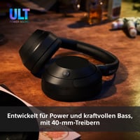 Bezdrôtové slúchadlá Sony ULT WEAR s potlačením hluku, hlboké basy ULT Power Sound, 30-hodinová výdrž batérie, kompatibilné s iOS a Androidom, lesná sivá 3