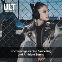 Bezdrôtové slúchadlá Sony ULT WEAR s potlačením hluku, ULT Power Sound, hlboké basy, 30-hodinová výdrž batérie, kompatibilné s iOS a Androidom, biele 5