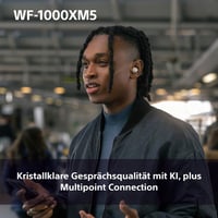 Căști in-ear Sony WF-1000XM5 Premium True Wireless Bluetooth cu anulare a zgomotului 8