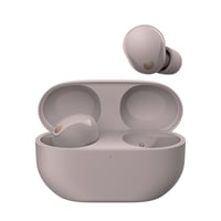 Bezdrôtové slúchadlá Sony WF-1000XM5 s potlačením hluku, Bluetooth, mikrofón, 24-hodinová výdrž batérie, rýchle nabíjanie, IPX4, iOS a Android – ružová 1