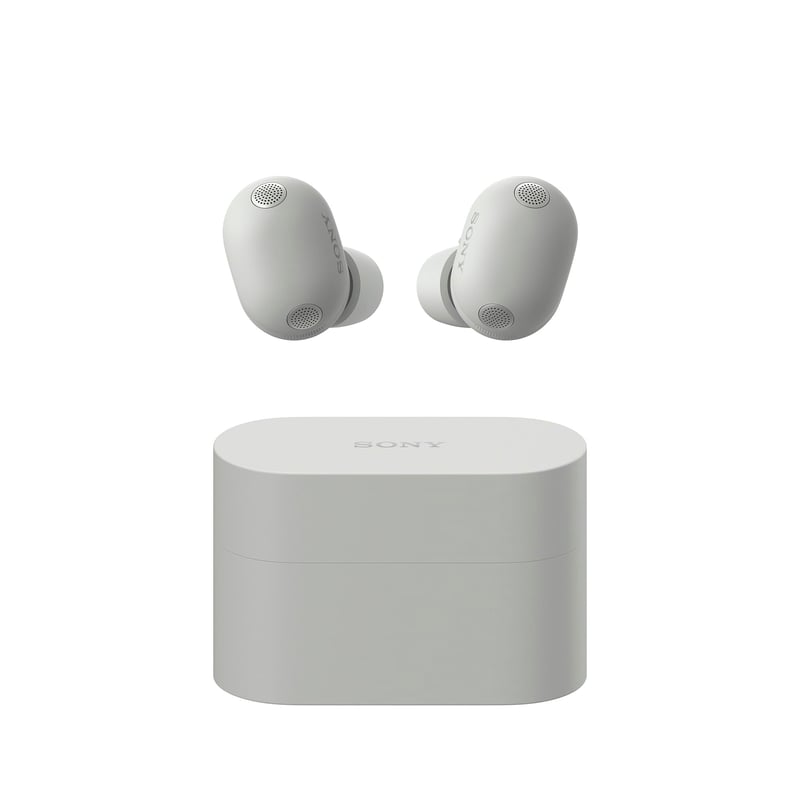Bezdrôtové slúchadlá s potlačením hluku Sony WF-1000XM6, Bluetooth, Hi-Res, 10-pásmový ekvalizér, výdrž batérie 24 hodín, IPX4, kompatibilné s iOS a Android, strieborné