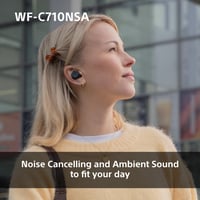 Sony WF-C710N True Wireless slušalice s uklanjanjem buke, crne, upravljanje dodirom, Multipoint — USB kabel nedostaje (stanje: vidi 2. sliku) 5