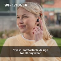 Sony WF-C710N True Wireless slušalice s uklanjanjem buke, crne, upravljanje dodirom, Multipoint — USB kabel nedostaje (stanje: vidi 2. sliku) 7