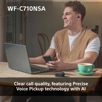 Sony WF-C710N True Wireless slušalice s uklanjanjem buke, crne, upravljanje dodirom, Multipoint — USB kabel nedostaje (stanje: vidi 2. sliku) 9