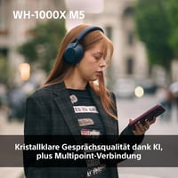 Sony WH-1000XM5 vezeték nélküli fejhallgató aktív zajszűréssel, 30 órás akkumulátor, fekete - Black hard case, With Hard case 8