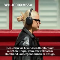 Sony WH-1000XM5 Bluetooth slúchadlá s potlačením hluku, čierne – chybné, na súčiastky/opravu (stav: pozri 2. obrázok) 9