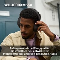 Sony WH-1000XM5 Bluetooth slúchadlá s potlačením hluku, čierne – chybné, na súčiastky/opravu (stav: pozri 2. obrázok) 7