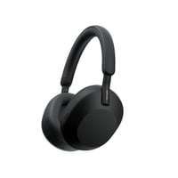 Bezdrôtové slúchadlá Sony WH-1000XM5 s potlačením hluku, ľahkým puzdrom, Bluetooth, Hi-Res Audio, 30-hodinovou výdržou batérie, pre iOS a Android – čierne 1