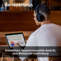 Sony WH-1000XM5 Bluetooth slúchadlá s potlačením hluku, čierne – chybné, na súčiastky/opravu (stav: pozri 2. obrázok) 10