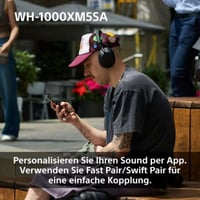 Sony WH-1000XM5 Bluetooth slúchadlá s potlačením hluku, čierne – chybné, na súčiastky/opravu (stav: pozri 2. obrázok) 11