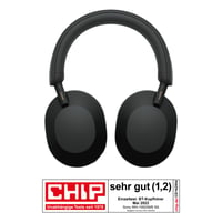 Sony WH-1000XM5 Bluetooth slúchadlá s potlačením hluku, čierne – chybné, na súčiastky/opravu (stav: pozri 2. obrázok) 3
