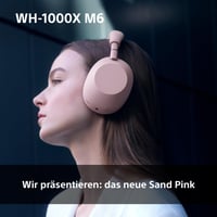 Bezdrôtové slúchadlá Sony WH-1000XM6 s potlačením hluku, Hi-Res zvuk, Bluetooth, skladací dizajn, magnetické puzdro, 30-hodinová výdrž batérie, iOS a 3