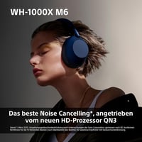 Bezdrôtové slúchadlá Sony WH-1000XM6 s potlačením hluku, Bluetooth, skladacie, 30-hodinová výdrž batérie – čierne 4