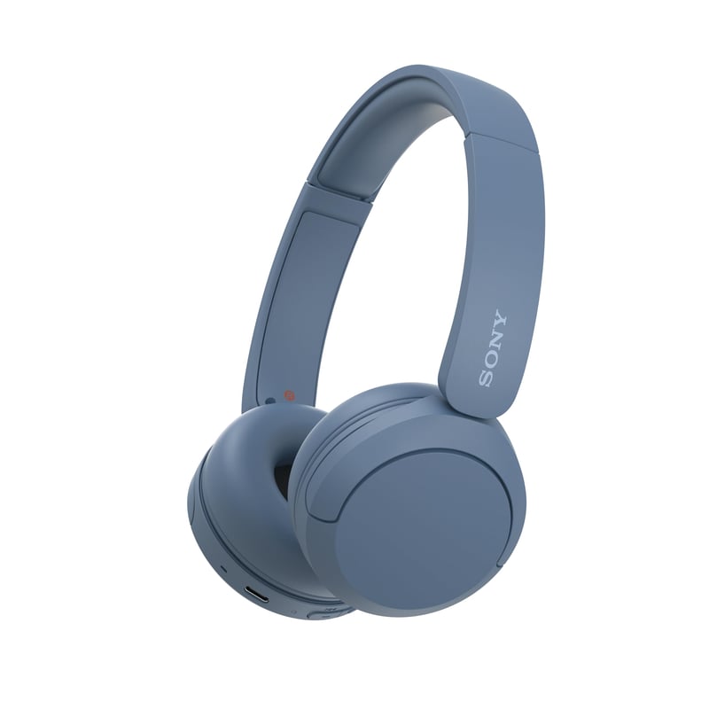 Bezdrôtové Bluetooth slúchadlá na uši Sony WH-CH520, výdrž batérie 50 hodín, rýchle nabíjanie, ekvalizér, čisté hovory, kompatibilné s iOS a Androidom