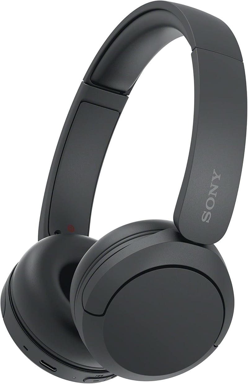 Sony WH-CH520 Bluetooth on-ear fejhallgató - fekete