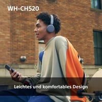 Sony WH-CH520 Bluetooth on-ear fejhallgató - fekete 5