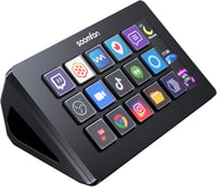 SOOMFON Control Deck V2024 Stream Controller 15 LCD Makró Gomb OBS Twitch YouTube 1