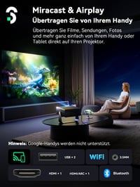 Inteligentný projektor SOOMFON SK3 s podporou 4K, oficiálnym Netflixom a zážitkom ako v domácom kine 8