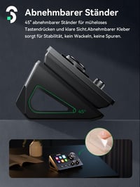 SOOMFON Stream Controller SE – 6 LCD Makró Gomb, 3 Jelenet Gomb és Vezérlők, Streaming Vezérlőpanel 6