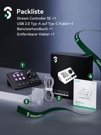 SOOMFON Stream Controller SE – 6 LCD Makró Gomb, 3 Jelenet Gomb és Vezérlők, Streaming Vezérlőpanel 8