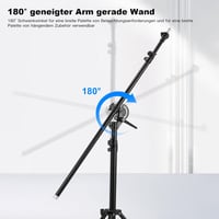 Soonpho 400 cm Profi Fényállvány Boom Karral Fotózáshoz és Videózáshoz - Állítható Stúdió Tripod TikTok VLOG Tartalomkészítéshez 5