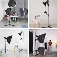 soonpho Acél Tripod Görgőkkel és Csúszó Karral, 10 kg Terhelhetőség, Stúdió Állvány 7