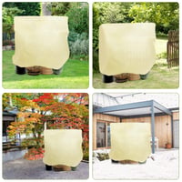 Husă de protecție pentru plante pe timp de iarnă Sosayet, 200x240 cm, 70 g/m², Husă anti-îngheț cu fermoar și șnur pentru măslini și palmieri, Reutilizabilă 6