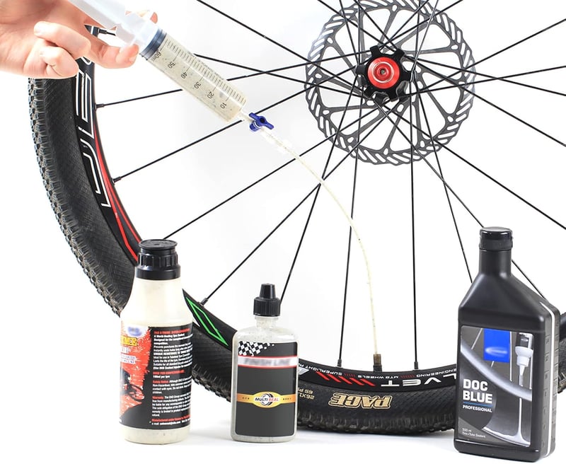SOSPIRO 60ml Tubeless Gumiabroncs Tömítőanyag Fecskendő Kerékpár Sealant Injector