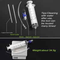 SOSPIRO 60ml Tubeless Gumiabroncs Tömítőanyag Fecskendő Kerékpár Sealant Injector 8