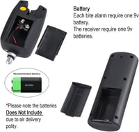 Set avertizori sonori Sougayilang 4+1 cu semnalizare LED wireless și geantă de transport 4