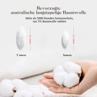 Set de lenjerie de pat SOULFUL din 4 piese, 135x200 cm, cu fermoar, bumbac, aspect de in prespălat, 2 huse de pilotă și 2 fețe de pernă 80x80 cm, maro închis 3