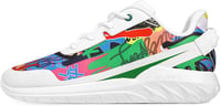 Soulsfeng Blackout Graffiti Sneaker - Divatos Utcai Cipő Egyedi Graffiti Mintával EU 40-es méret 1