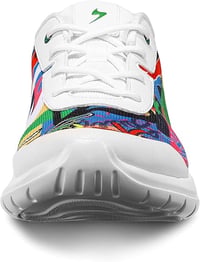 Soulsfeng Blackout Graffiti Sneaker - Divatos Utcai Cipő Egyedi Graffiti Mintával EU 40-es méret 4
