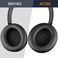 SOULWIT Anker Soundcore Space Q45 fülpárnák, puha protein bőr, zajszigeteléssel - black 6