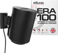 Nástenný držiak Sound bass pre ERA 100, sklopný a otočný, čierny, kompatibilný so Sonos ERA100 a ERA100 SL, vrátane montážnej sady, 1 ks 1